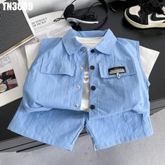 Set 3 Món Gile Giả Túi Hộp