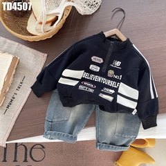 Set Áo Cổ Cao Kèm Quần