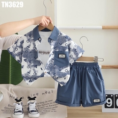 Set 3 Món Sơ Mi Loang