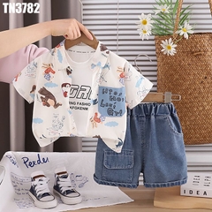Set 3 Món Sơ Mi Động Vật
