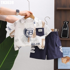 Set 3 Món Áo Quần Họa Tiết Chữ