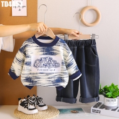 Set Áo In Chữ AFTER Kèm Quần