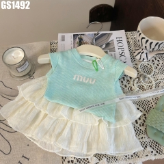 Set Áo Kèm Váy Tầng