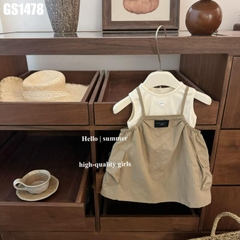 Set Áo Sát Nách Váy 2 Dây