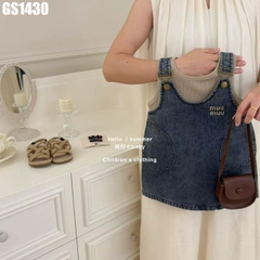 Set Áo Kèm Yếm Váy Denim