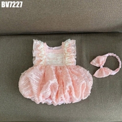 Set Body Váy Bí Hoa Nổi