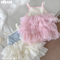 Váy Trái Tim Voan Tầng