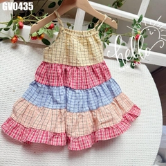 Váy 2 Dây Caro Nhiều Màu