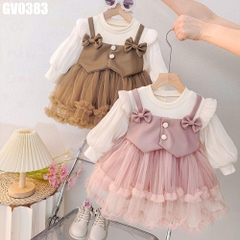 Váy Voan Giả Gile Da