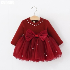 Váy Voan Đính Ngọc Trai