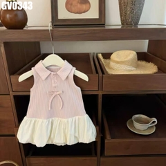 Váy Polo Đính Nơ