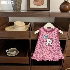 Váy Kitty Họa Tiết Da Báo