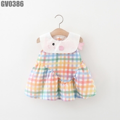 Váy Caro Cầu Vồng Cổ Thú