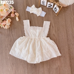 Set Body Váy Viền Ren