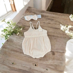 Set Body 2 Dây Đính Hoa