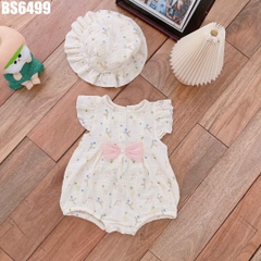 Set Body Hoa Nhí Kèm Nón