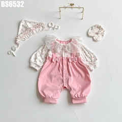 Set 3 Món Body Dài Giả Yếm Cổ Ren