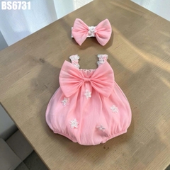 Set Body 2 Dây Đính Hoa Nơ To