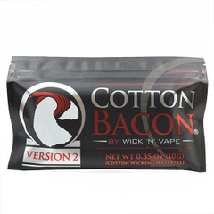 Cotton Vape Bacon V2 By Wick ' N ' Vape USA 100%