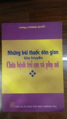 Những bài thuốc dân gian gia truyền chữa bệnh trẻ em, phụ nữ