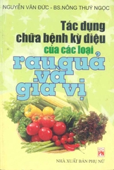 Tác dụng chữa bệnh kỳ diệu của các loại rau quả và gia vị