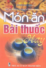 Món ăn bài thuốc hay