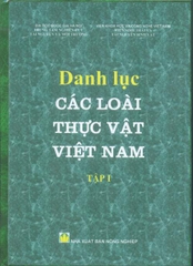 Danh lục các loài Thực vật Việt Nam (Tập I)