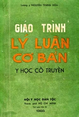 Giáo trình Lý luận cơ bản Y học cổ truyền