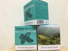 Trà Bạc hà hữu cơ Organic tiêu chuẩn Châu Âu