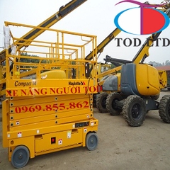 XE NÂNG NGƯỜI HAULOTTE 14M LÀM VIỆC