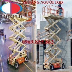 XE NÂNG NGƯỜI JLG 12M SÀN 14M LÀM VIỆC