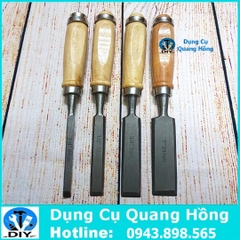 Bộ 4 mũi đục gỗ, khắc gỗ, tiện gỗ đa năng - dao đục gỗ cầm tay 6-24mm