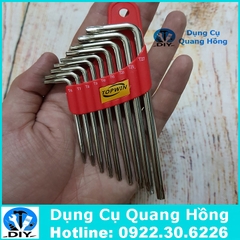 Bộ lục giác hoa thị có lỗ 9 chi tiết TopWin