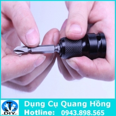 Đầu chuyển bu lông, khẩu sang bắn vít chuôi lục giác 6.35mm đầu dài