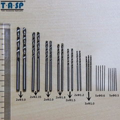 Bộ 25 mũi khoan mini dùng cho máy khoan mài mini 0.5-3mm