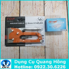 Súng bắn đinh ghim gỗ 8mm + 10000 ghim