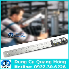 Thước đo góc, đo độ điện tử 200mm xoay 360 độ chuyên dụng