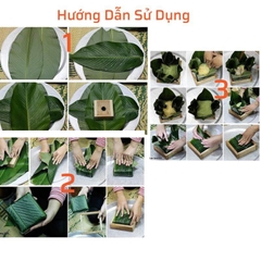 Khuôn Gói Bánh Chưng Thông Minh Bằng Gỗ Thông Nhiều Kích Thước