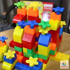 Đồ Chơi Lắp Ghép Xếp Hình Thông Minh 160 Chi Tiết Có Hộp Đựng Benrikids Cho Bé Sáng Tạo Phát Triển Tư Duy
