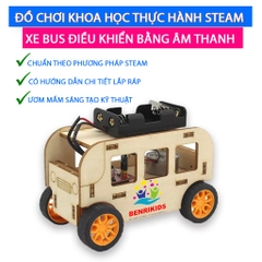 DIY Đồ Chơi Tự Làm Tại Nhà Bộ Học Liệu STEAM Chạy Bằng Pin Cho Bé Lắp Ráp Và Sáng Tạo Đồ Chơi Khoa Học Và Công Nghệ