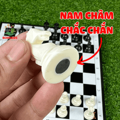 Bàn Cờ Vua Nam Châm Bằng Nhựa Theo Tiêu Chuẩn Quốc Tế Hàng Việt Nam