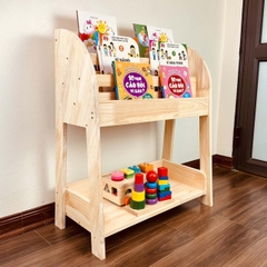 Kệ Sách Montessori Đa Năng Đựng Đồ Chơi Đựng Sách Decor Trang Trí Phòng Cho Bé