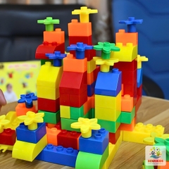 Đồ Chơi Lắp Ghép Xếp Hình Thông Minh 160 Chi Tiết Có Hộp Đựng Benrikids Cho Bé Sáng Tạo Phát Triển Tư Duy