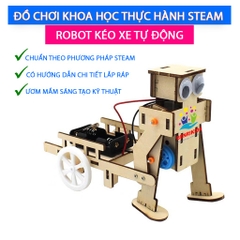 DIY Đồ Chơi Tự Làm Tại Nhà Bộ Học Liệu STEAM Chạy Bằng Pin Cho Bé Lắp Ráp Và Sáng Tạo Đồ Chơi Khoa Học Và Công Nghệ