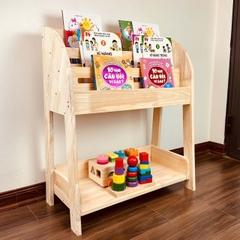Kệ Sách Montessori Đa Năng Đựng Đồ Chơi Đựng Sách Decor Trang Trí Phòng Cho Bé