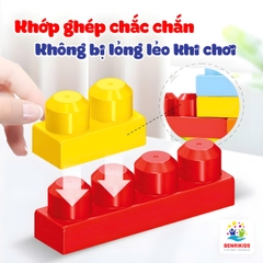 Túi Đồ Chơi Xếp Hình Số Học Giúp Bé Vừa Chơi Vừa Làm Quan Số Đếm Tập Làm Các Phép Toán
