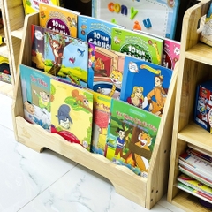 Kệ Đựng Đồ Chơi Đựng Sách Cho Bé Montessori Bằng Gỗ Benrikids Kệ Sách Để Sàn