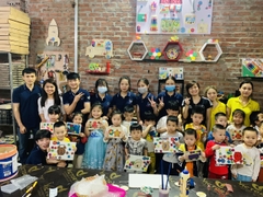 Buổi WorkShop Đáng Nhớ Của Các Bé Trường Mầm Non Việt Nhật Tại Xưởng Đồ Chơi Benrikids