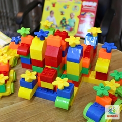 Đồ Chơi Lắp Ghép Xếp Hình Thông Minh 160 Chi Tiết Có Hộp Đựng Benrikids Cho Bé Sáng Tạo Phát Triển Tư Duy