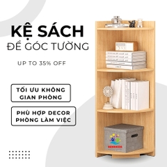 Kệ Góc Tường Kệ Góc Trang Trí Decor Mẫu Mới Bằng Gỗ Thông